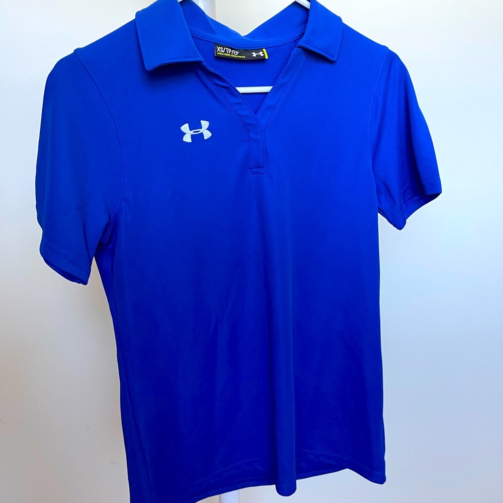 Under Armour Golf Women Performance Polo Shirt Royal blue